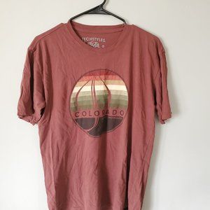 Men's Maroon Colorado Snowmass T-shirt M